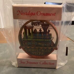Vintage Christmas Train 1975 Hallmark Ornament